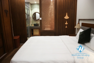 A charming and newly-finished 3 bedroom apartment for rent on Kim Ma Street